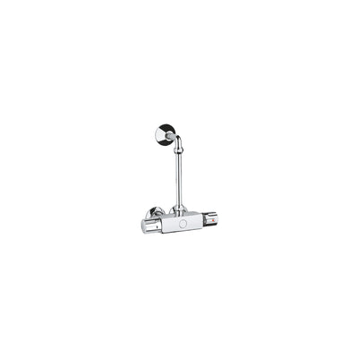 Grohe Chrome Automatic 2000 Compact Thermostat mixer 1/2" - Letta London - Thermostatic Showers