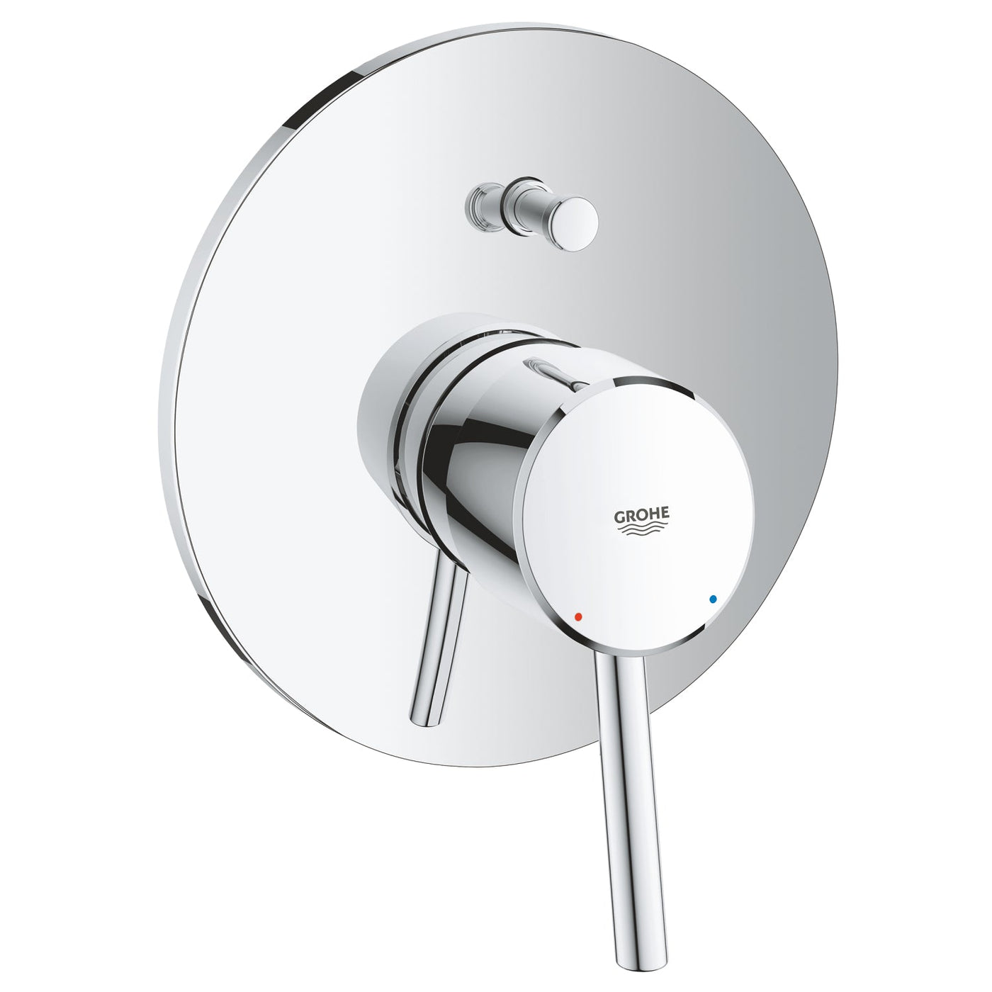 Grohe Chrome Concetto Single-lever bath/shower mixer 1/2" - Letta London - Thermostatic Showers