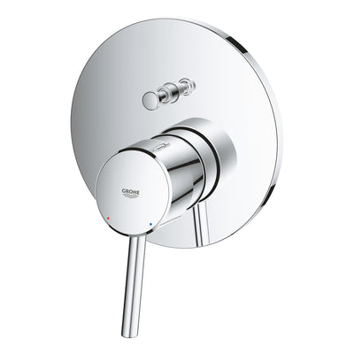 Grohe Chrome Concetto Single-lever mixer with 2-way diverter - Letta London - Thermostatic Showers