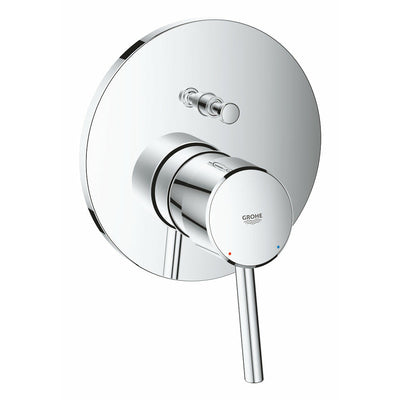 Grohe Chrome Concetto Single-lever mixer with 2-way diverter - Letta London - Thermostatic Showers