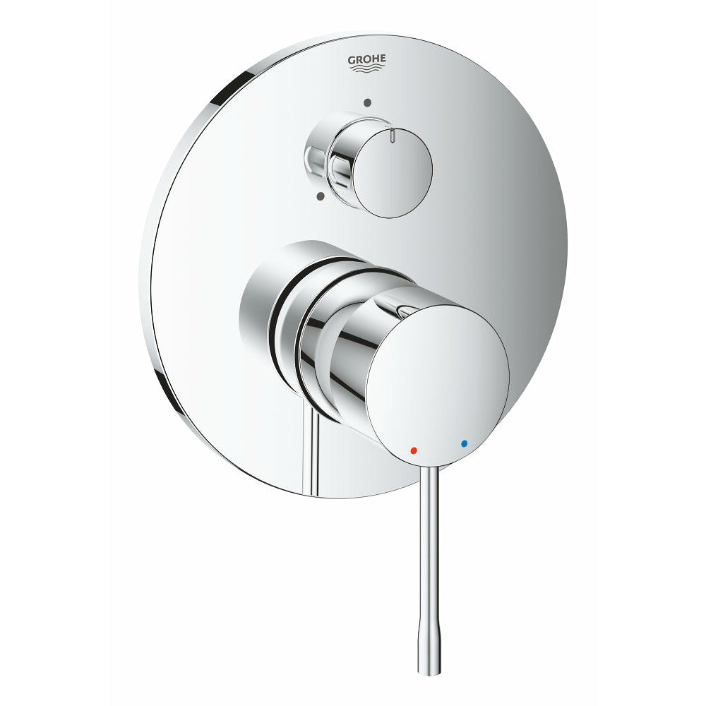 Grohe Chrome Essence Single-lever mixer with 3-way diverter - Letta London - Thermostatic Showers