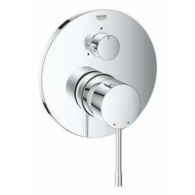 Grohe Chrome Essence Single-lever mixer with 3-way diverter - Letta London - Thermostatic Showers