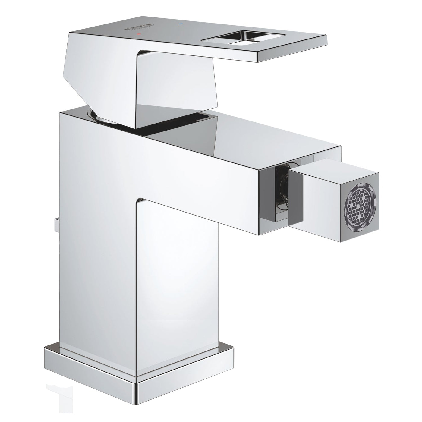 Grohe Chrome Eurocube Bidet Mixer taps 1/2" S-Size - Letta London - Bidet Taps