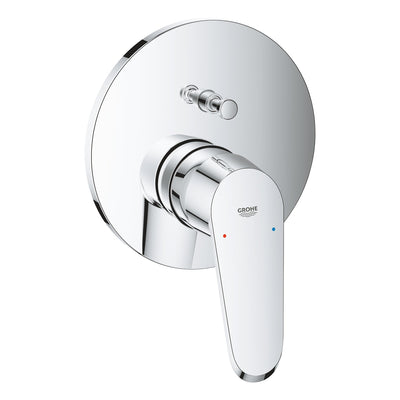 Grohe Chrome Eurodisc Cosmopolitan Single-lever mixer with 2-way diverter - Letta London - Thermostatic Showers