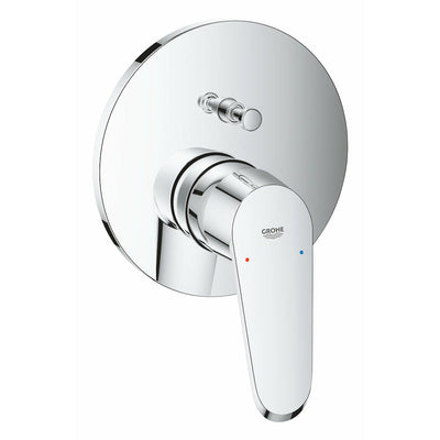 Grohe Chrome Eurodisc Cosmopolitan Single-lever mixer with 2-way diverter - Letta London - Thermostatic Showers