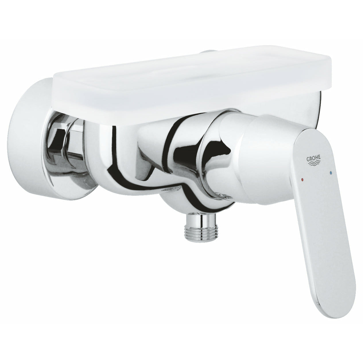 Grohe Chrome Eurosmart Cosmopolitan Single-lever shower mixer 1/2" - Letta London - Thermostatic Showers