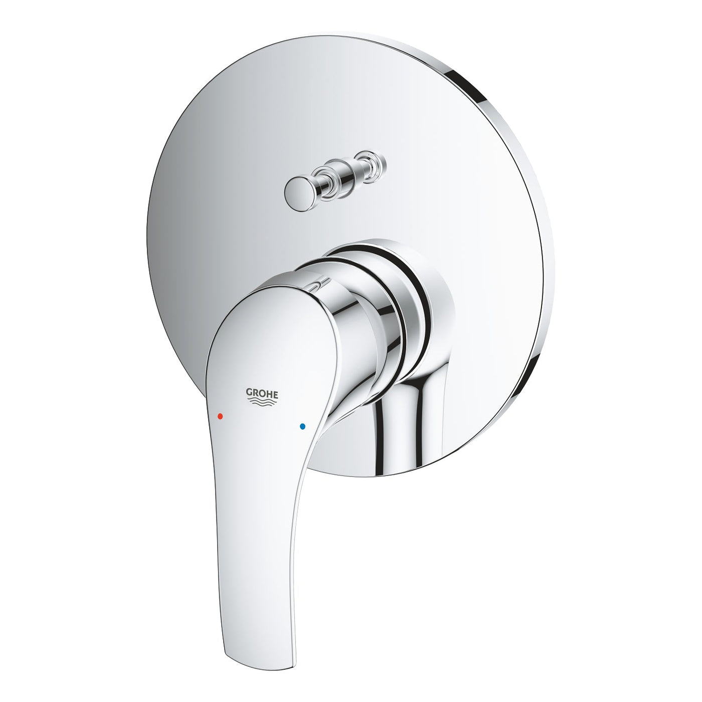 Grohe Chrome Eurosmart Single-lever mixer with 2-way diverter - Letta London - Thermostatic Showers