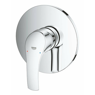 Grohe Chrome Eurosmart Single-lever shower mixer trim - Letta London - Thermostatic Showers