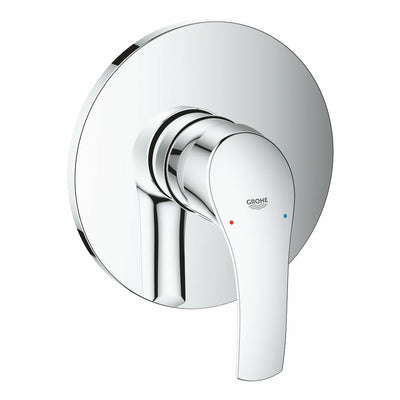 Grohe Chrome Eurosmart Single-lever shower mixer trim - Letta London - Thermostatic Showers