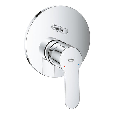 Grohe Chrome Eurostyle Cosmopolitan Single-lever mixer with 2-way diverter - Letta London - Thermostatic Showers