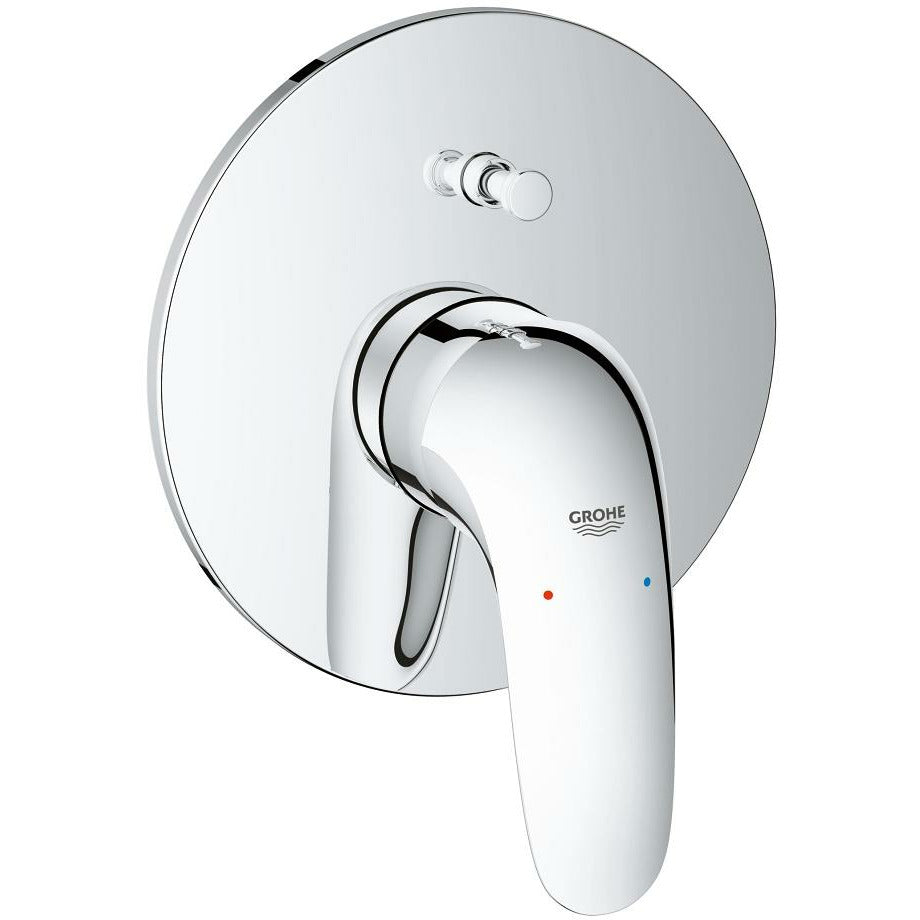 Grohe Chrome Eurostyle Single-lever bath/shower mixer trim - Letta London - Thermostatic Showers