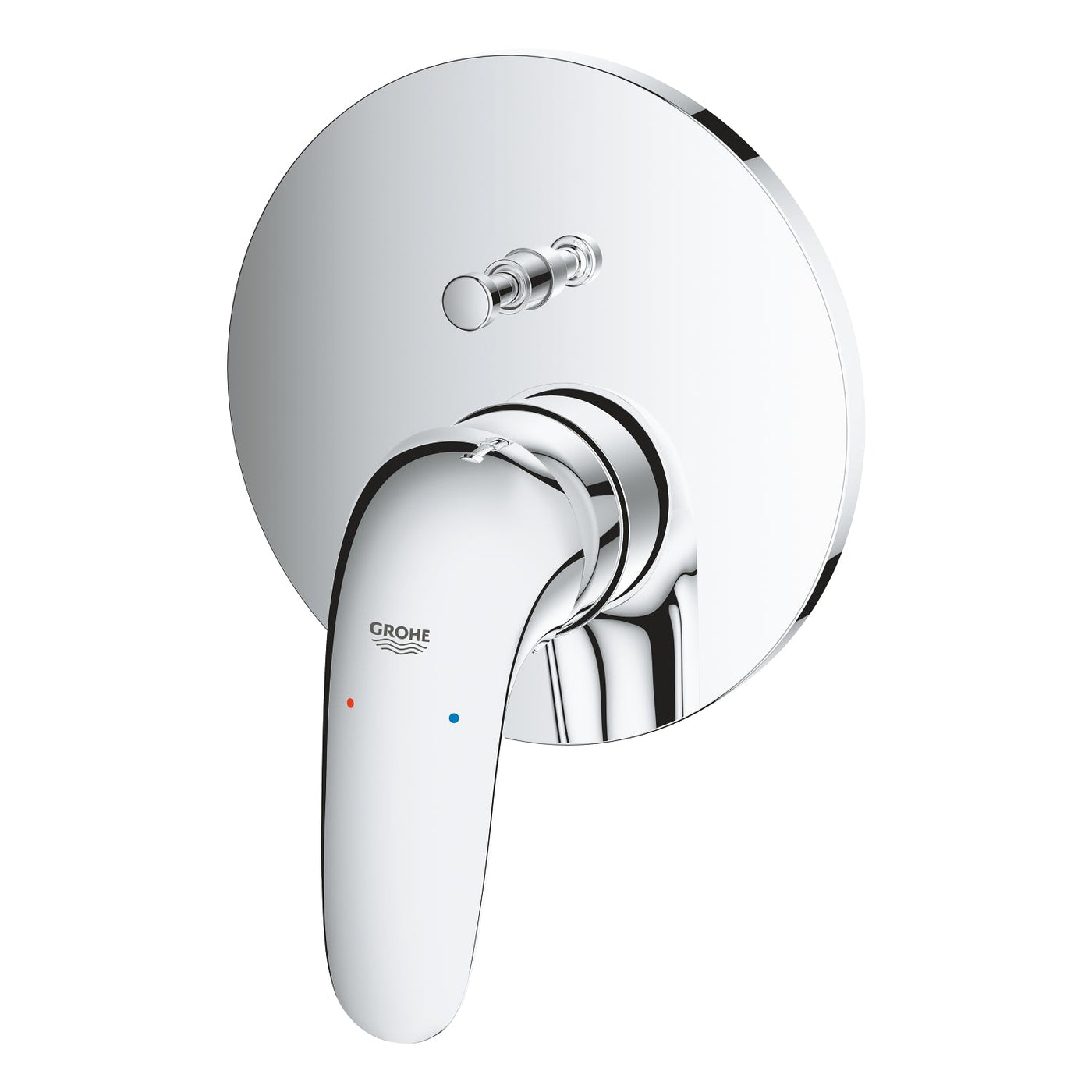 Grohe Chrome Eurostyle Single-lever mixer with 2-way diverter - Letta London - Thermostatic Showers