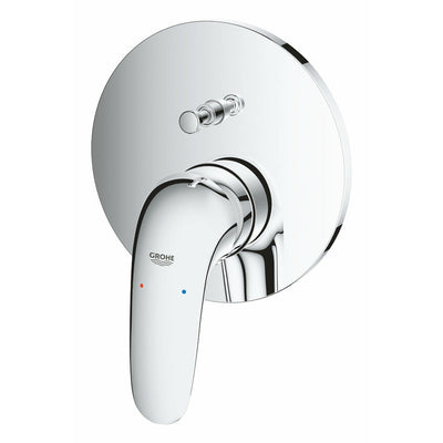 Grohe Chrome Eurostyle Single-lever mixer with 2-way diverter - Letta London - Thermostatic Showers