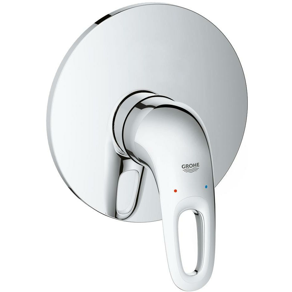 Grohe Chrome Eurostyle Single-lever shower mixer trim - Letta London - Thermostatic Showers