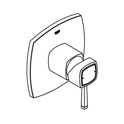 Grohe Chrome Grandera Single-lever shower mixer trim - Letta London - Thermostatic Showers