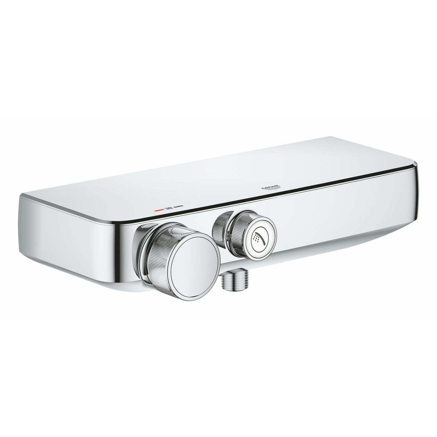 Grohe Chrome Grohtherm SmartControl Thermostatic shower mixer 1/2" - Letta London - Push Button Shower Valves
