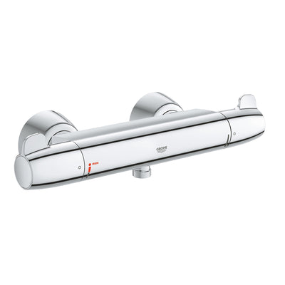 Grohe Chrome Grohtherm Special Thermostatic shower mixer 1/2" - Letta London - Bar Shower Valves