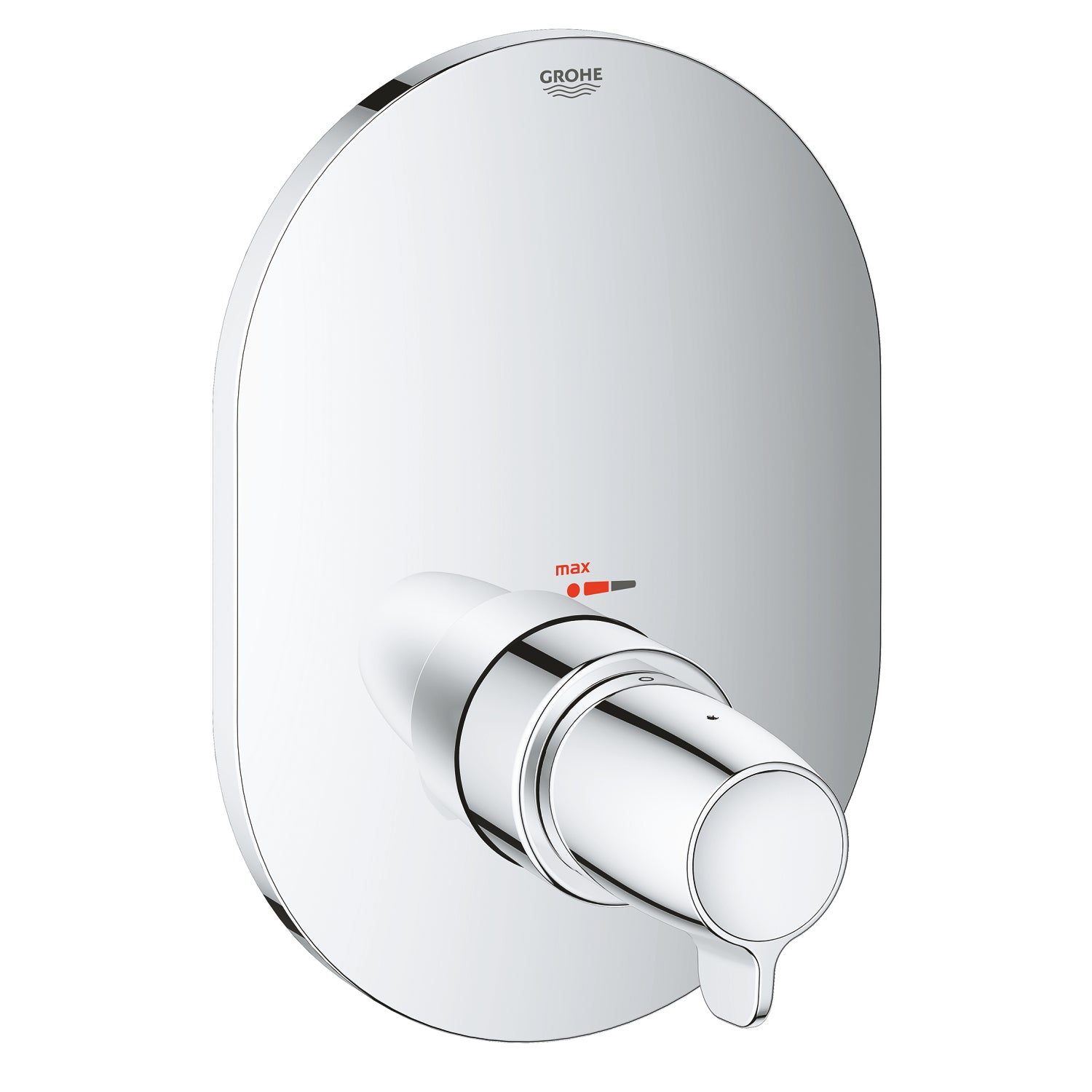 Grohe Chrome Grohtherm Special Trim for thermostatic shower valve ...