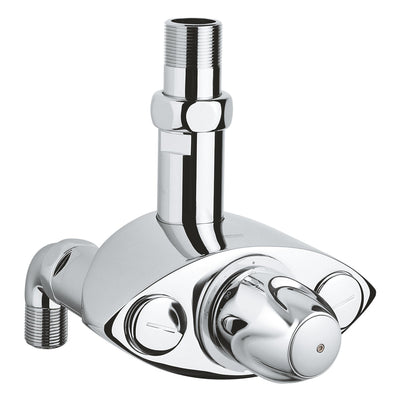 Grohe Chrome Grohtherm XL Thermostat mixer 1" - Letta London - Thermostatic Showers