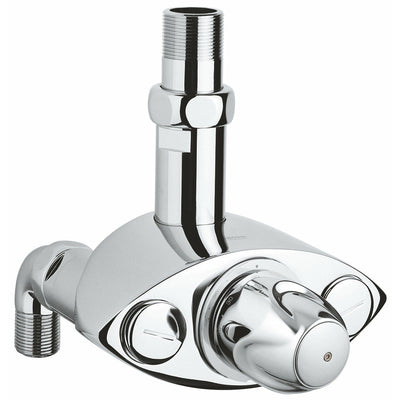 Grohe Chrome Grohtherm XL Thermostat mixer 1" - Letta London - Thermostatic Showers