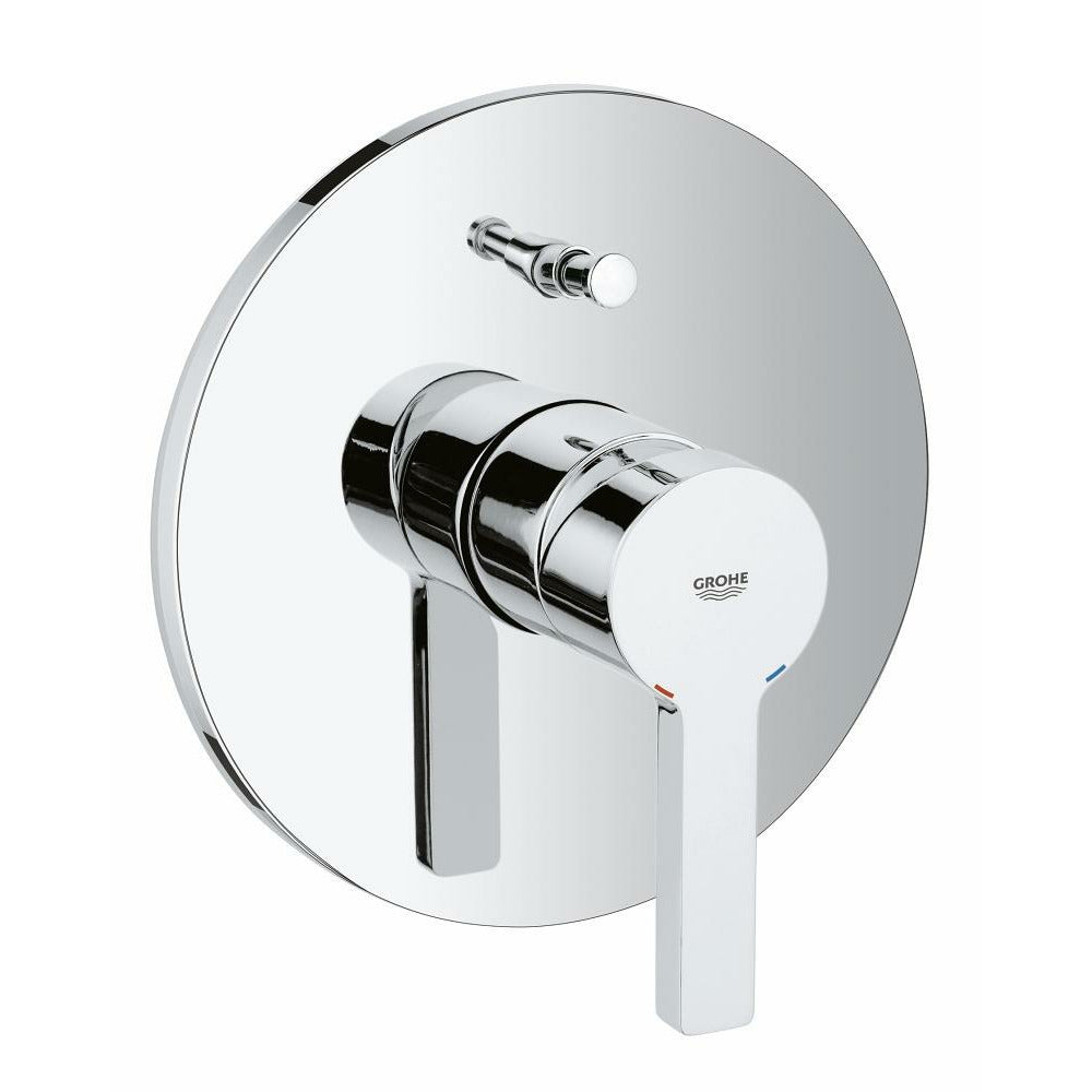 Grohe Chrome Lineare Single-lever bath/shower mixer trim - Letta London - Thermostatic Showers