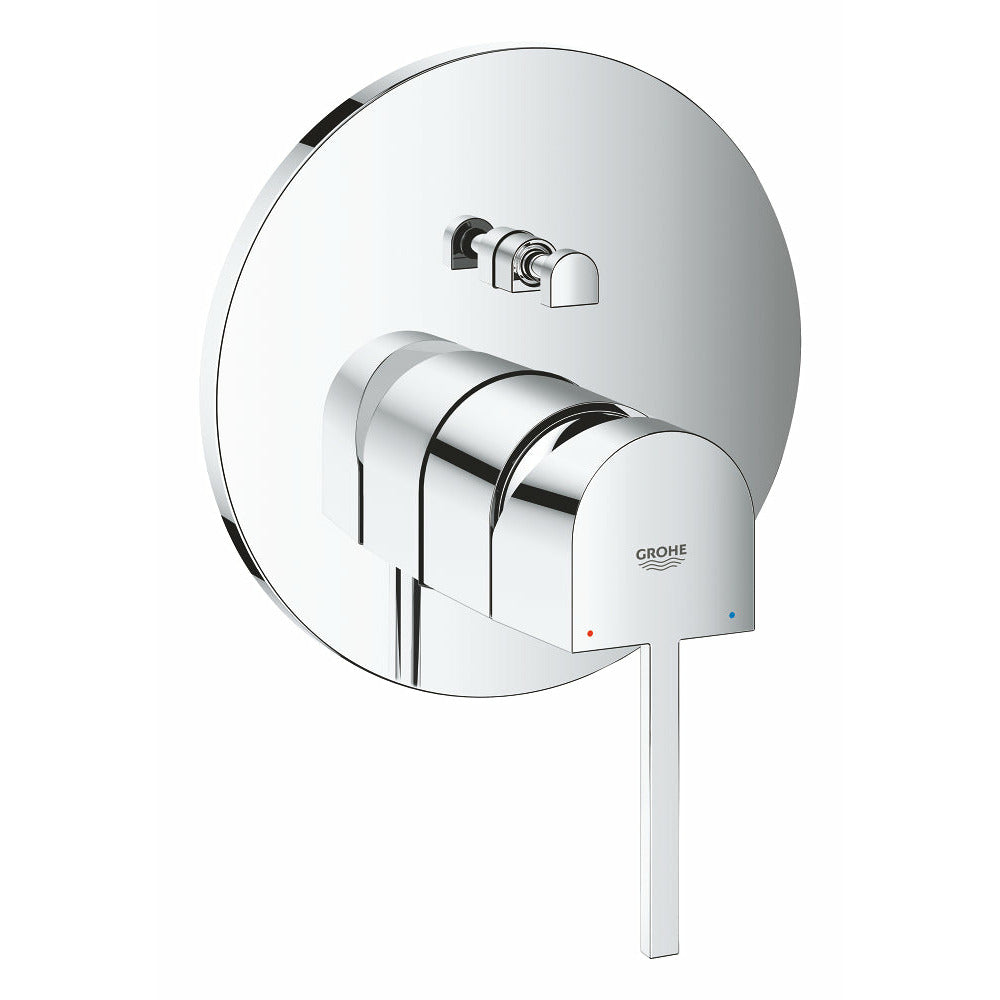 Grohe Chrome Plus Single-lever mixer with 2-way diverter - Letta London - Thermostatic Showers