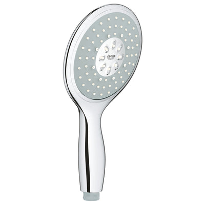 Grohe Chrome Power&Soul 130 Hand shower 4+ sprays, spray plate night time grey - Letta London - Hand Showers