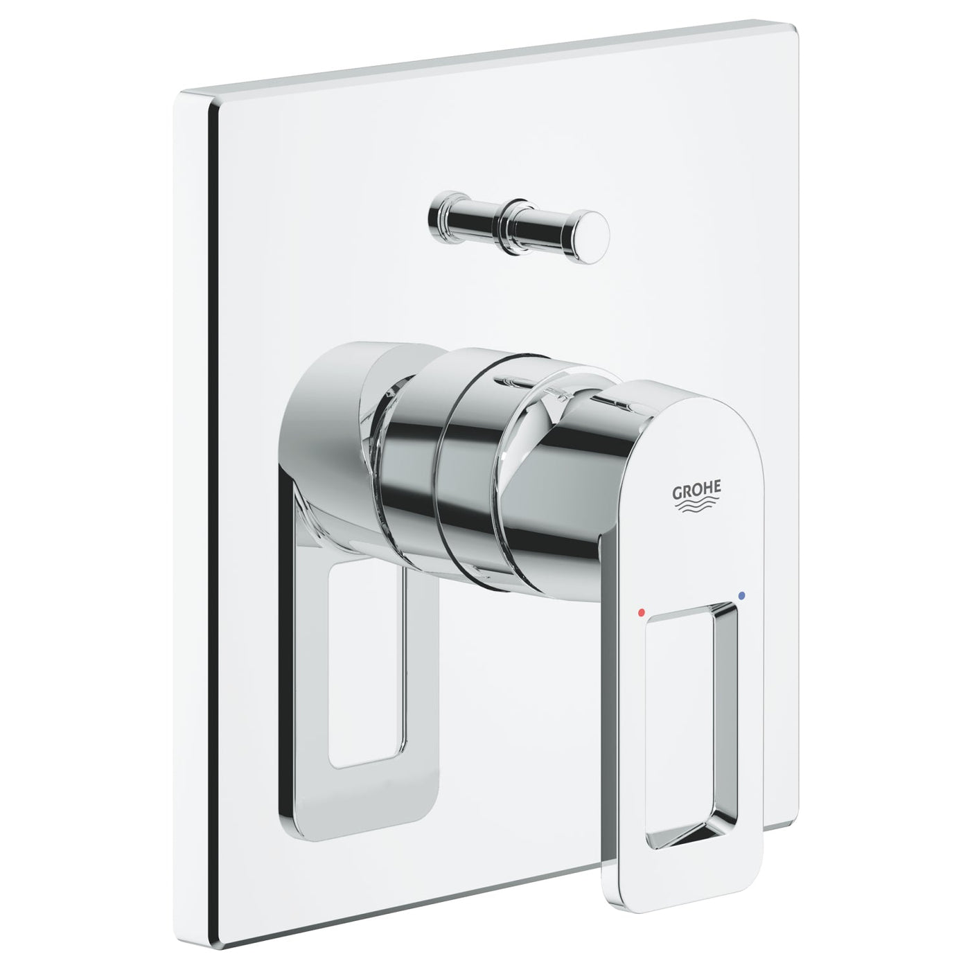 Grohe Chrome Quadra Single-lever bath/shower mixer trim - Letta London - Thermostatic Showers