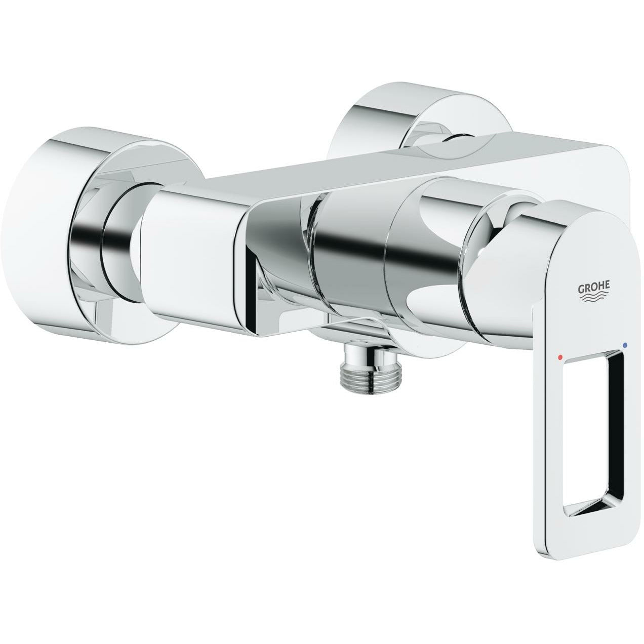 Grohe Chrome Quadra Single-lever shower mixer 1/2" - Letta London - Thermostatic Showers