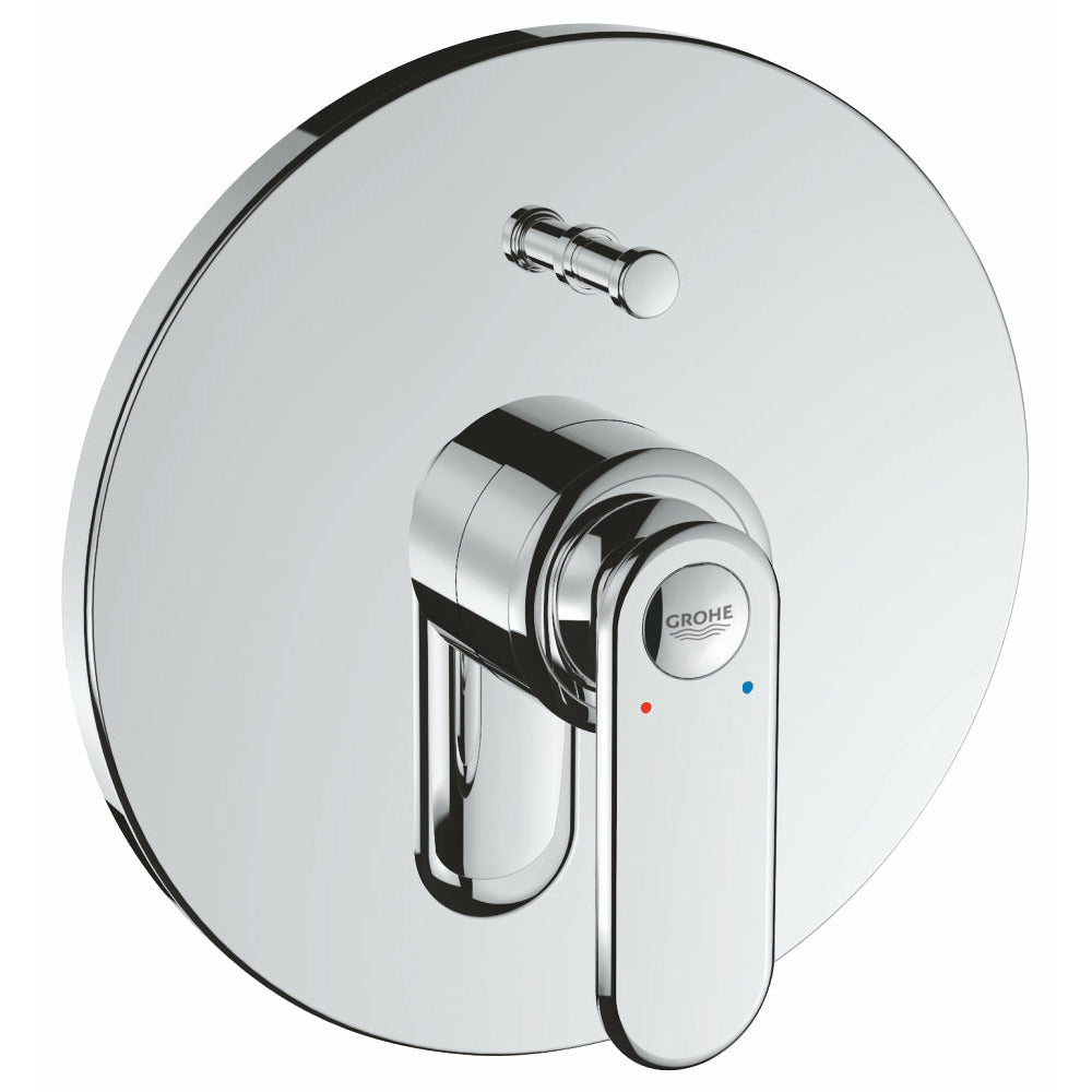 Grohe Chrome Veris Single-lever bath/shower mixer trim - Letta London - Thermostatic Showers