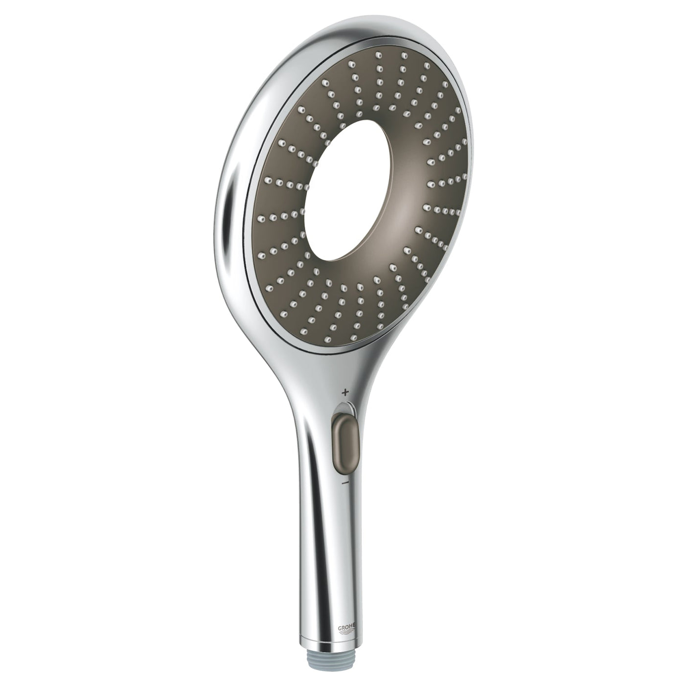 Grohe Chrome/Misty Slate Rainshower Icon 150 Hand shower 2 sprays - Letta London - Hand Showers