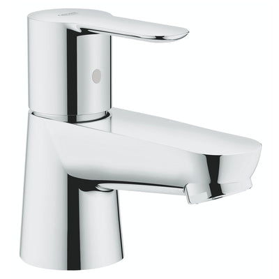 Grohe Deck Mounted Chrome BauEdge Pillar tap 1/2" XS-Size - Letta London - IR Taps & Mixers