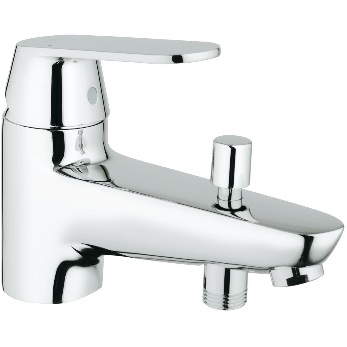 Grohe Deck Mounted Chrome Eurosmart Cosmopolitan Single-lever bath/shower mixer 1/2" - Letta London - 