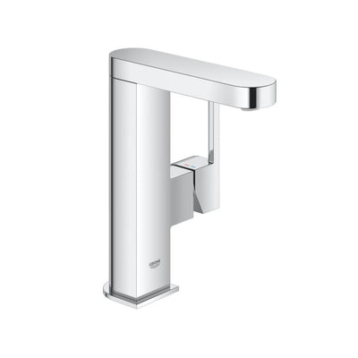 Grohe Plus single lever basin fitting, M size with Push-Open waste valve, chrome