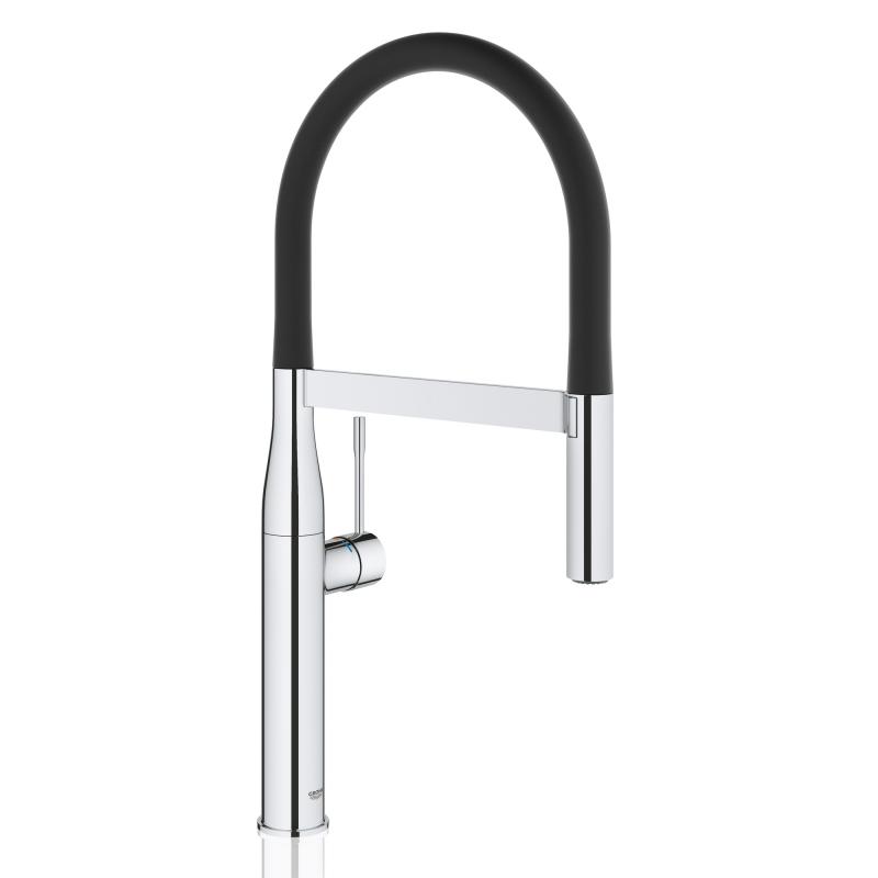 Grohe Essence Single-lever Kitchen Mixer Tap - Chrome - Letta London - Kitchen Taps