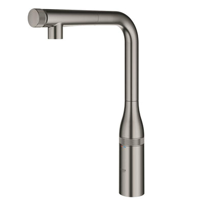 Grohe Essence SmartControl kitchen mixer tap brushed hard graphite - Letta London - 