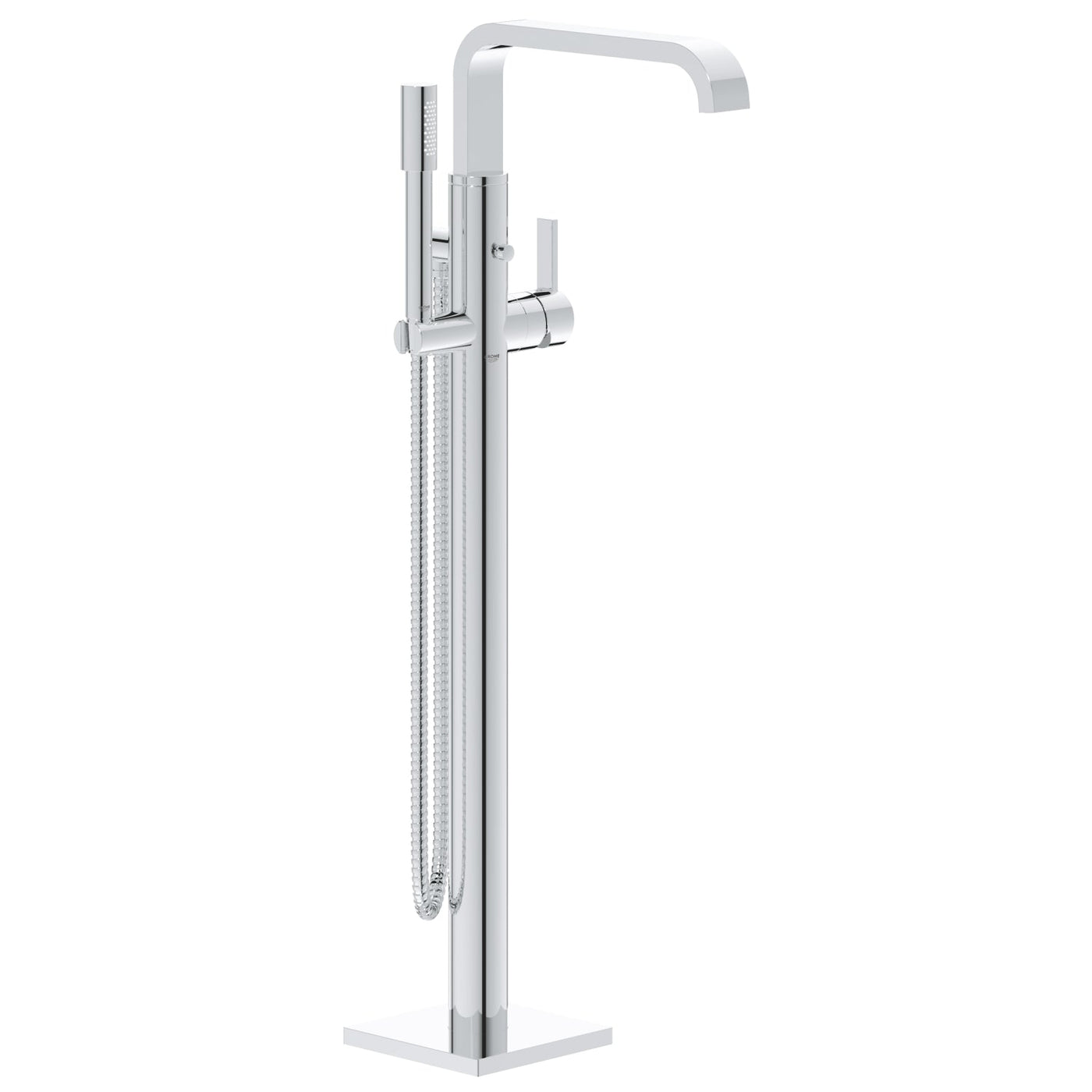 Grohe Freestanding Chrome Allure Single-lever bath Mixer taps 1/2" - Letta London - 