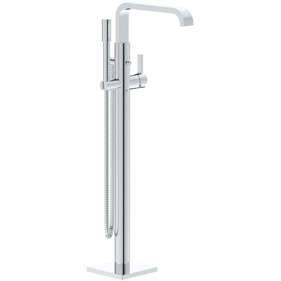 Grohe Freestanding Chrome Allure Single-lever bath Mixer taps 1/2 - Letta London - 
