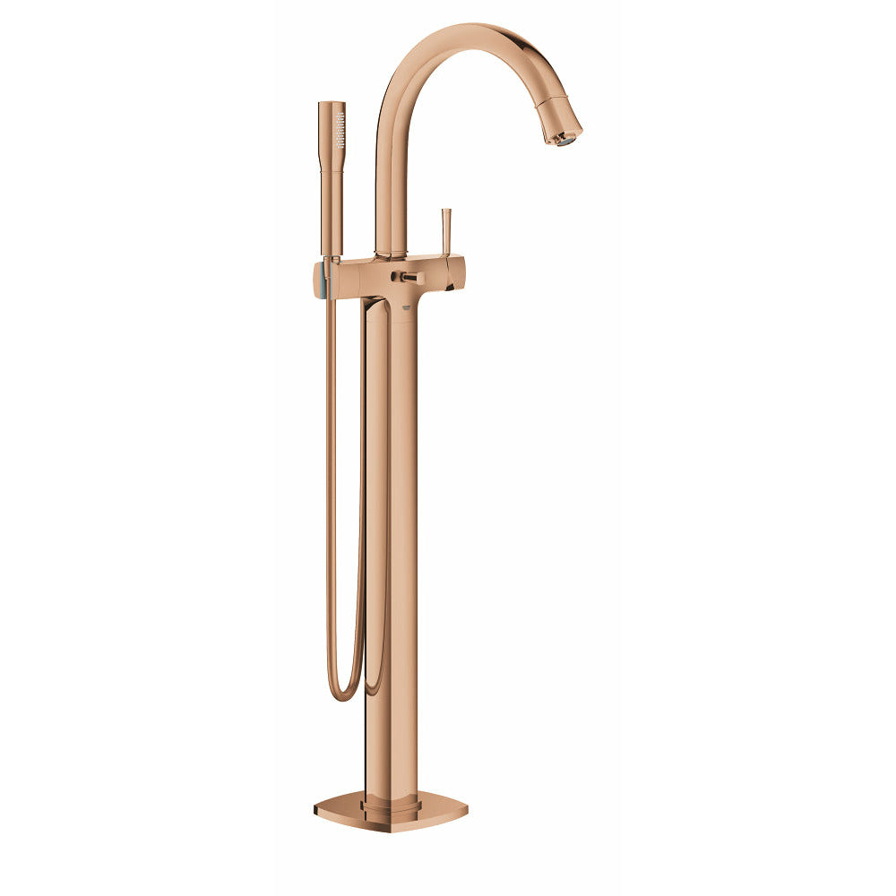 Grohe Freestanding Warm Sunset Grandera Single-lever bath Mixer taps 1/2 - Letta London - 