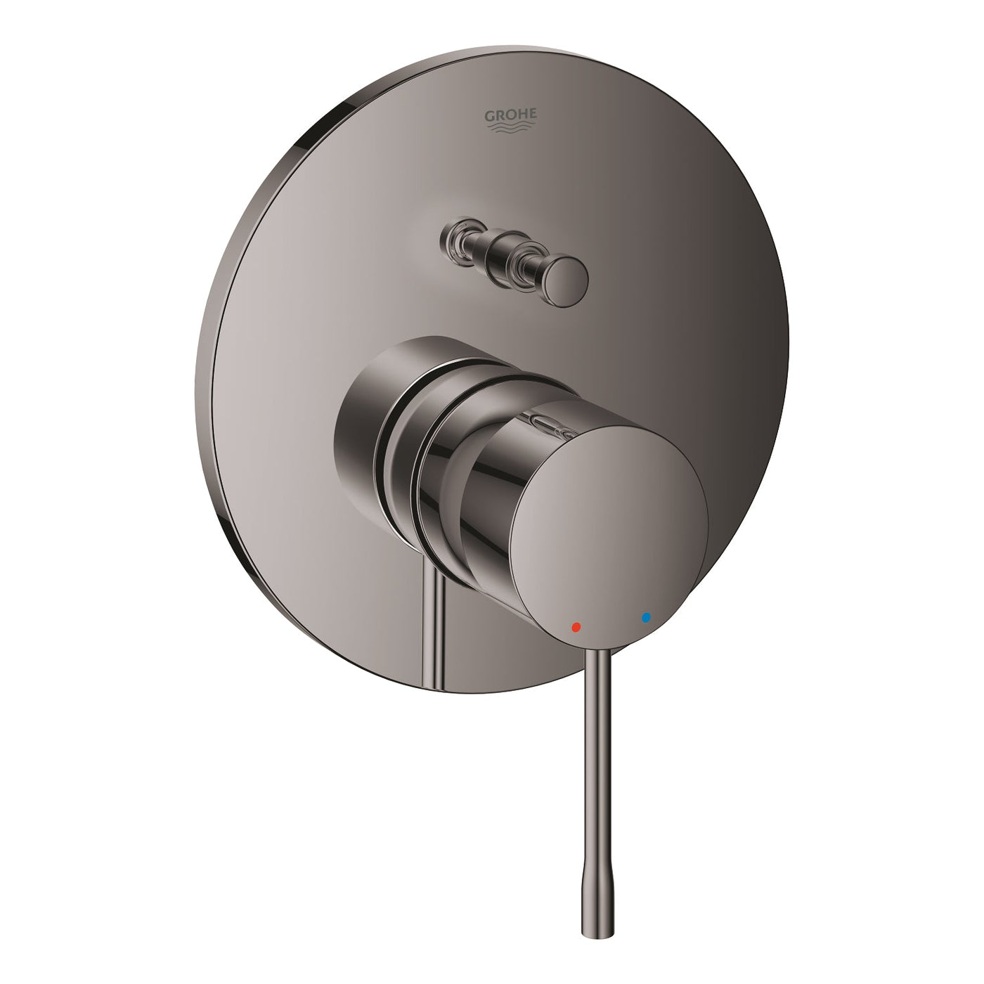 Grohe Hard Graphite Essence Single-lever mixer with 2-way diverter - Letta London - Thermostatic Showers