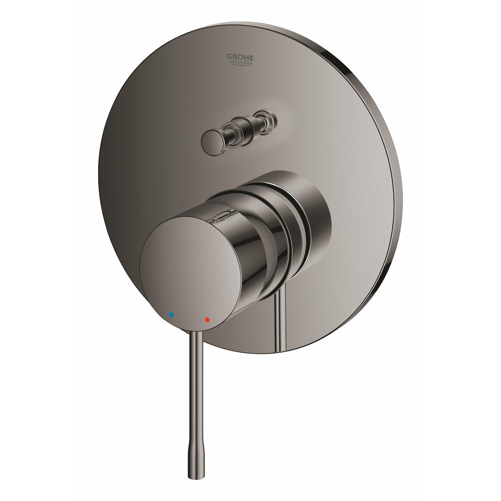 Grohe Hard Graphite Essence Single-lever mixer with 2-way diverter - Letta London - Thermostatic Showers