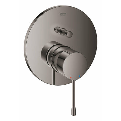 Grohe Hard Graphite Essence Single-lever mixer with 2-way diverter - Letta London - Thermostatic Showers