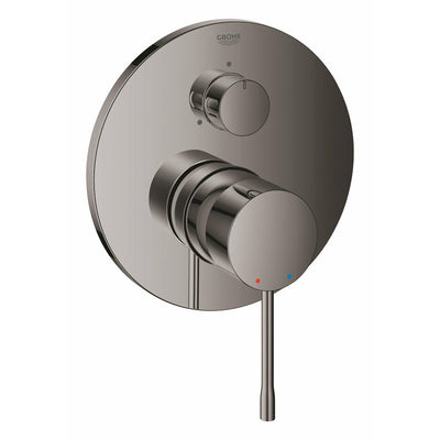 Grohe Hard Graphite Essence Single-lever mixer with 3-way diverter - Letta London - Thermostatic Showers
