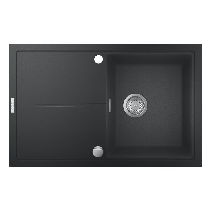 Grohe K400 Single Bowl Composite Kitchen Sink with Drainer - Letta London - 