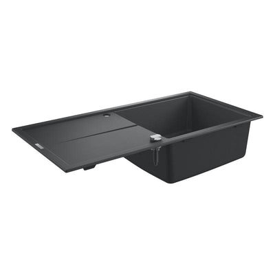 Grohe K400 Single Bowl Kitchen Sink with Drainer - Letta London - 