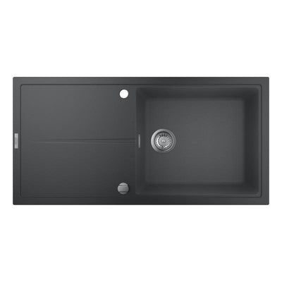 Grohe K400 Single Bowl Kitchen Sink with Drainer - Letta London - 