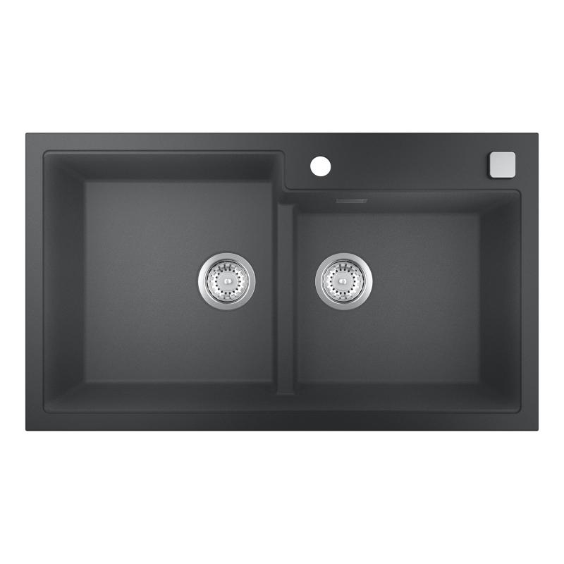 Grohe K500 Composite Double Kitchen Sink - Letta London - 