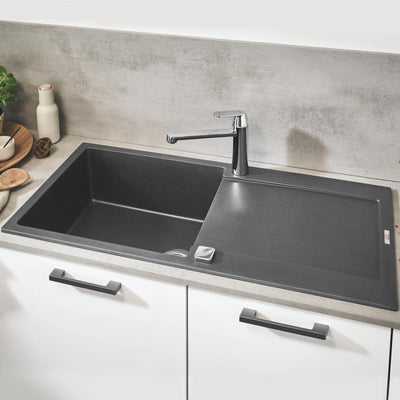 Grohe K500 Composite Kitchen sink with drainer - Letta London - 