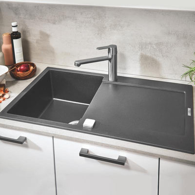 Grohe K500 Composite Kitchen Sink with Drainer - Letta London - 