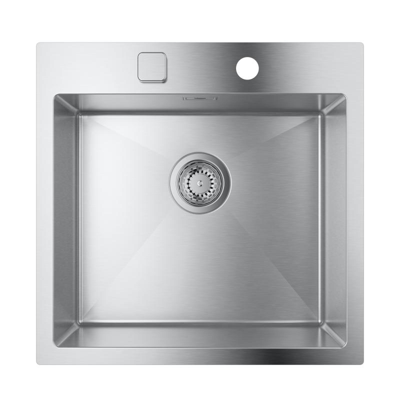 Grohe K800 Drop-In Stainless Steel Kitchen Sink, Flush-Mounted - Letta London - 